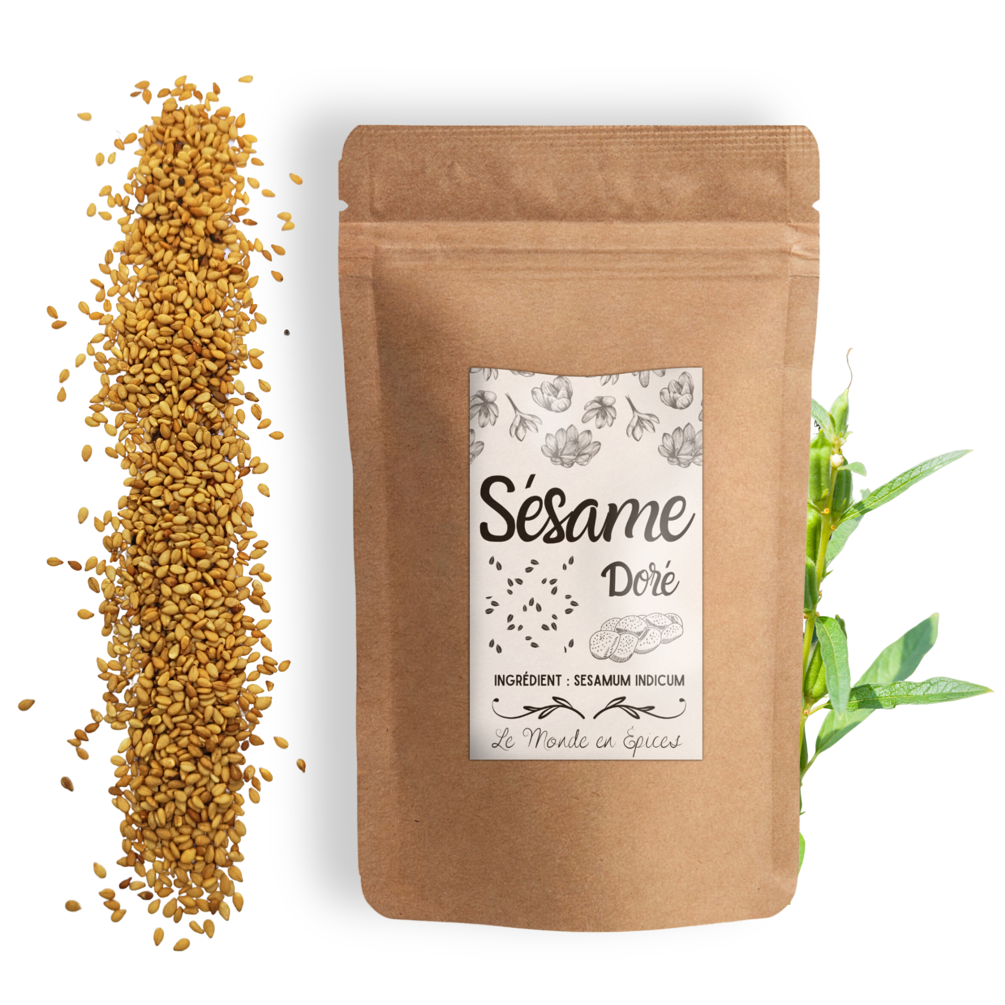 Sésame doré graines